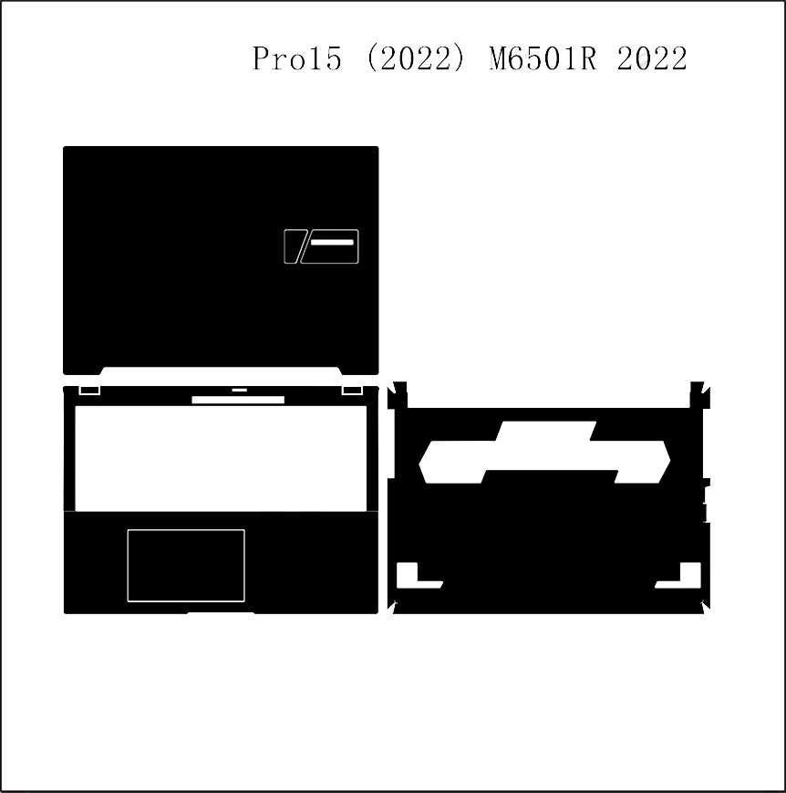 Fashion Laptop Pure Color Skin for ASUS Vivobook 15 M5100U X1502V/Pro15 K3500P K6500Z K6502V N6506M M5506 M6501R /15i K5504V