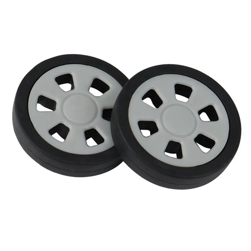 24X Luggage Accessories Wheels Aircraft Suitcase Pulley Rollers Mute Wheel Wear-Resistant Parts Repair 55X12mm