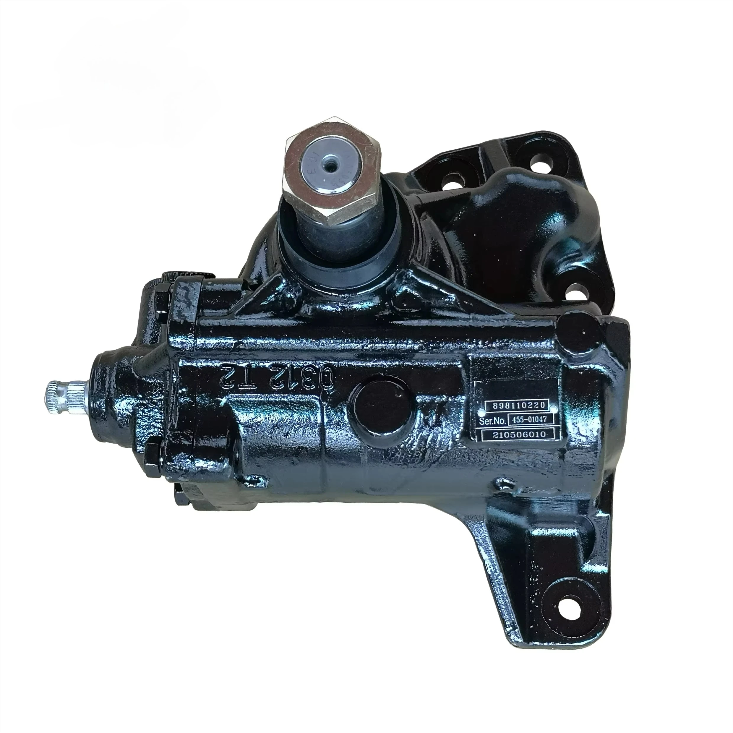 

Aftermarket Steering Unit 8981102206 ISUZU NPR NQR Turning Control 4HK1 Engine Black Color