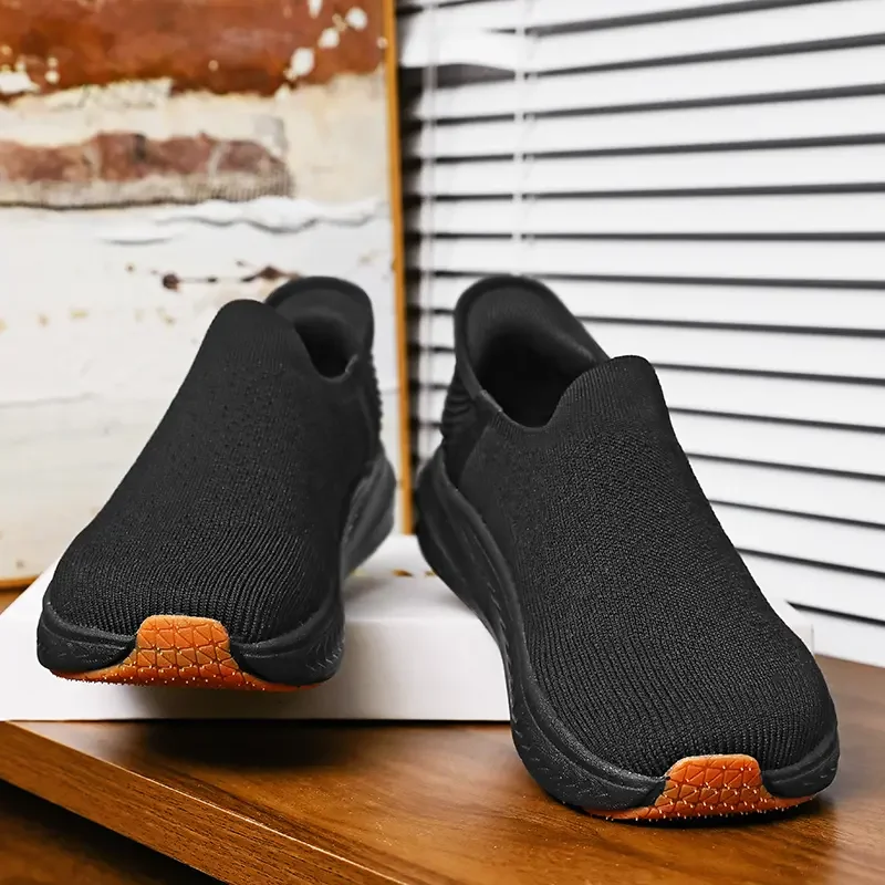 Herren-Slipper Barfußschuhe Übergröße Breiter Zehenbereich Zero Drop Rutschfeste Wanderschuhe Atmungsaktive Outdoor-Laufschuhe – Detail 4
