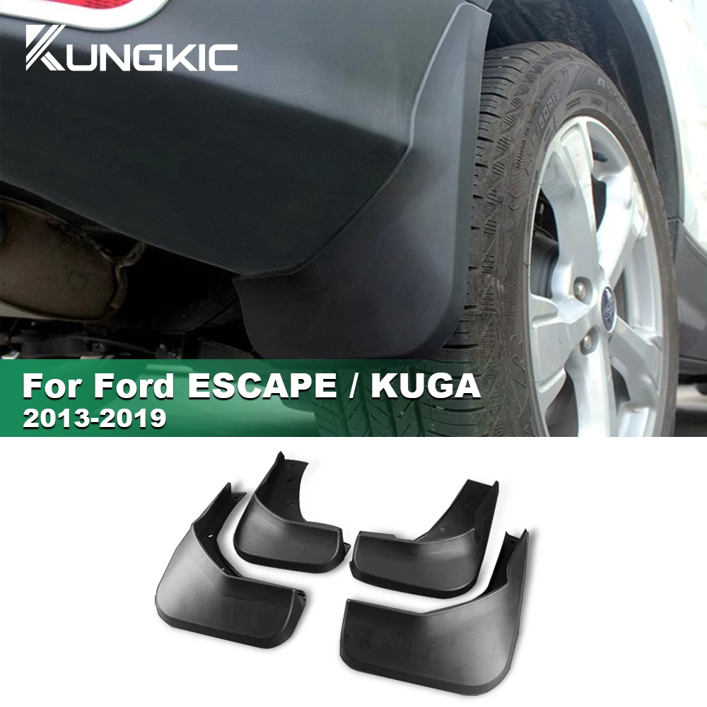 

Передние и задние брызговики для Ford ESCAPE KUGA 2013-2019 ТПЭ, оригинальная модель, запасные брызговики