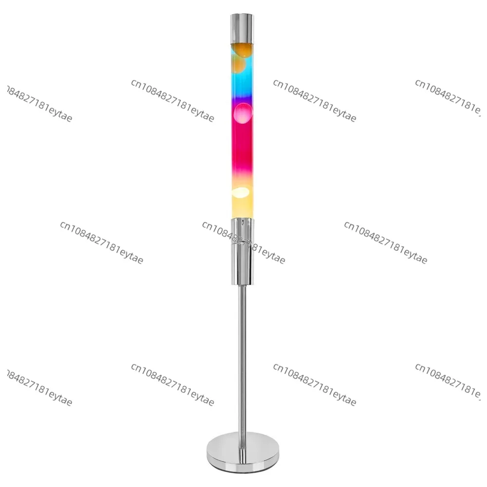 

Modern Interior Wholesale Rainbow Giant Night Light Living Room Bedroom Light Emitting Diode Custom High Floor Lava Lamp Glass