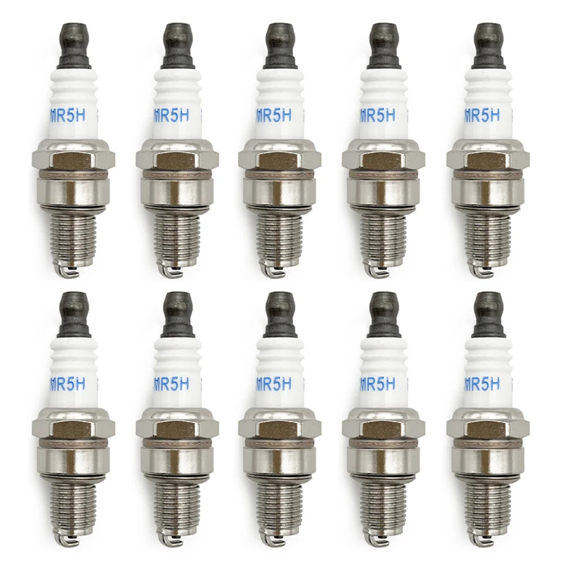 Garden Power Tool Accessories 4 Stroke Brush Cutter GX35 Engine Parts 10Pcs Spark Plug CMR5H
