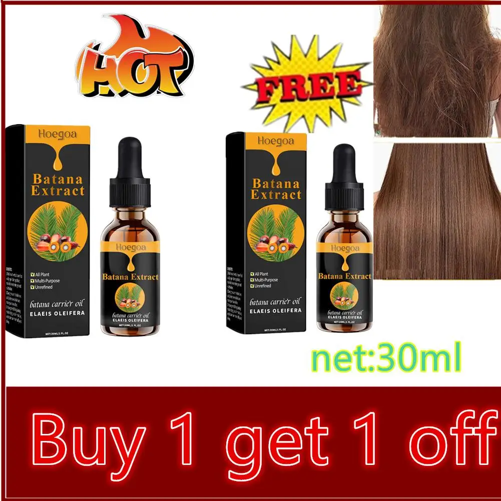 

2pc Natural Batana Oil Repair Hair Essence Treatments Moisturize And Repair Hair Root Promotes Hair Wellness Enhances Hair Care