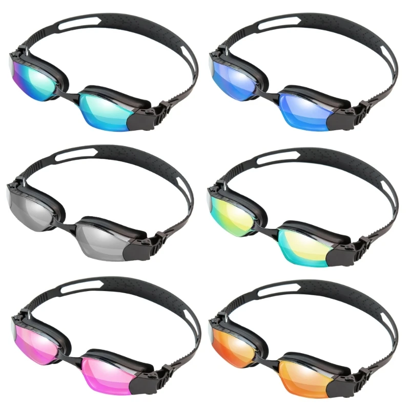 

Adjustable UV Protection Swimming Goggles Waterproof Silicone Glasses Eyewear