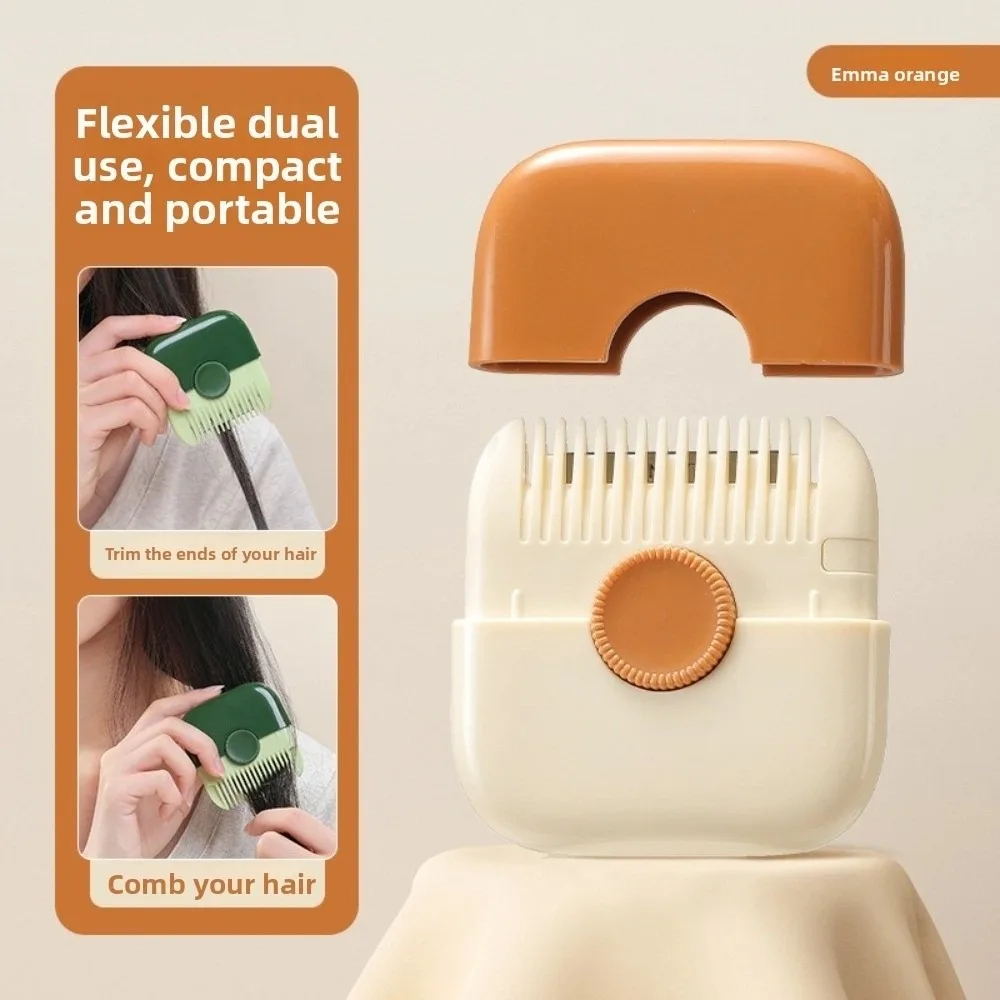 

Многофункциональный триммер для волос 2 в 1, ручная двухсторонняя бритва с двойной кромкой, инструмент для филировки, легкая обрезка, триммер с секущими концами