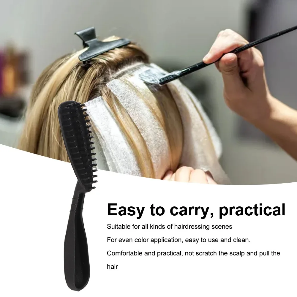 10PCS Portable Hair Dye Brush Reusable Washable Hair Coloring Brush Easy Grip Professional Hair Color Brush Home Use
