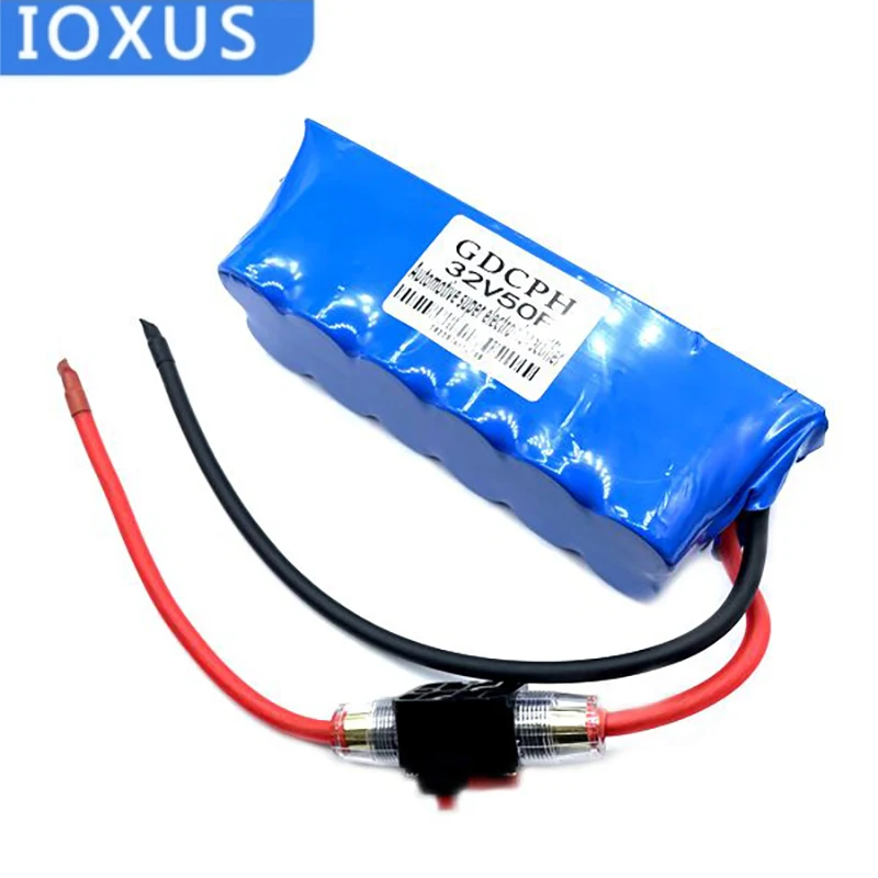 

GDCPH 32V50F Supercapacitor Automobile Electronic Rectifier Module 2.7V600F Super Capacitor Backup Power Supply Ultracapacitor