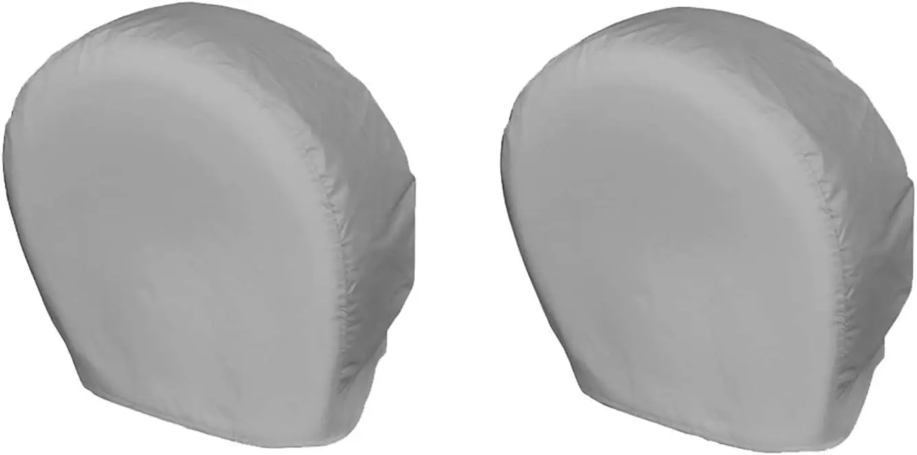 

Универсальные чехлы для шин (2 шт.) для грузовиков, внедорожников, прицепов — подходят для шин диаметром 26-28,75 дюймов, цвет угольный