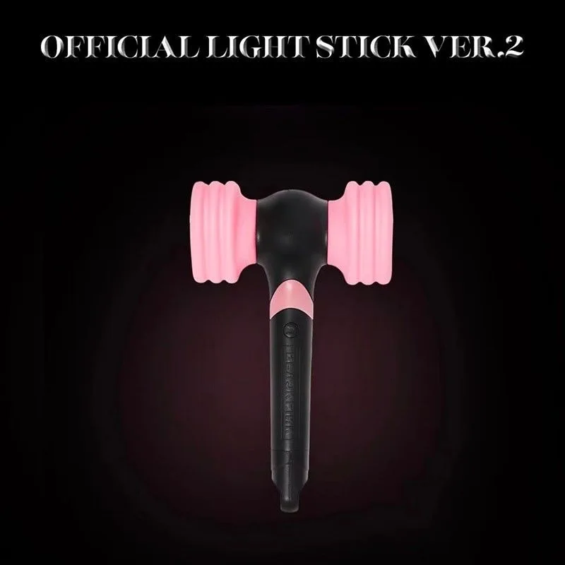 New KPOP Ver.2 Updated Lightstick With Bluetooth Glow Hand Light Concert Hammer Cheer Ver.2 Ver.1 Light Stick Fans Collection