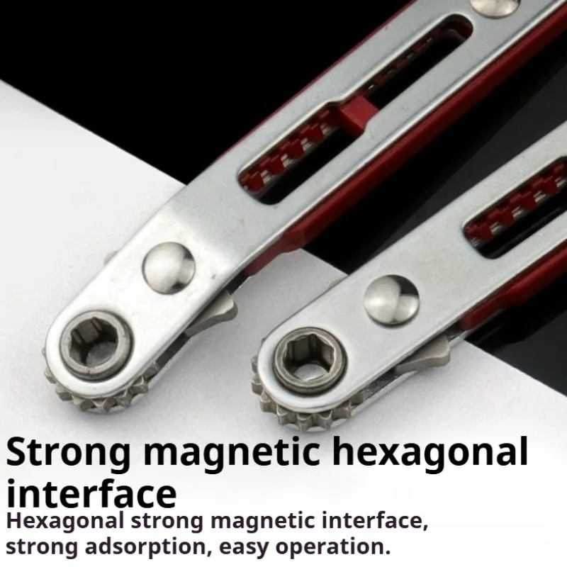 Mini Reversible Ratchet Wrench Professional Two-way Home Maintenance Wrench Electrician Automobile Motorcycle Repair Hand Tool
