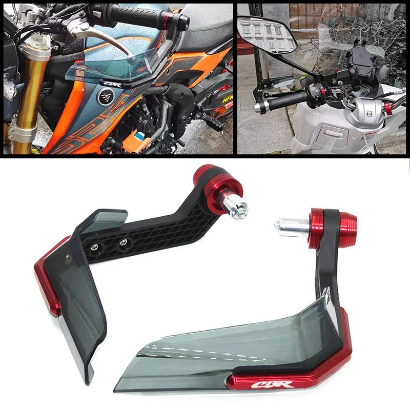 

For CBR 600 400 900 650 150 125 300 500 929 954 1000 250 R/RR/F/XX Motorcycle Handguard Shield Windproof Protective Gear