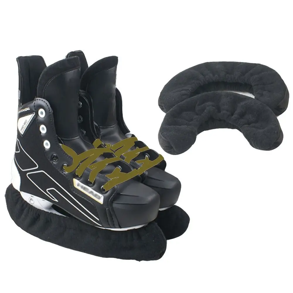 

1 Pair Microfiber Ice Skate Cover Colorful Flannel Skate Guards S/M/L Skates Cover Skates Guard Hockey Ice Skates