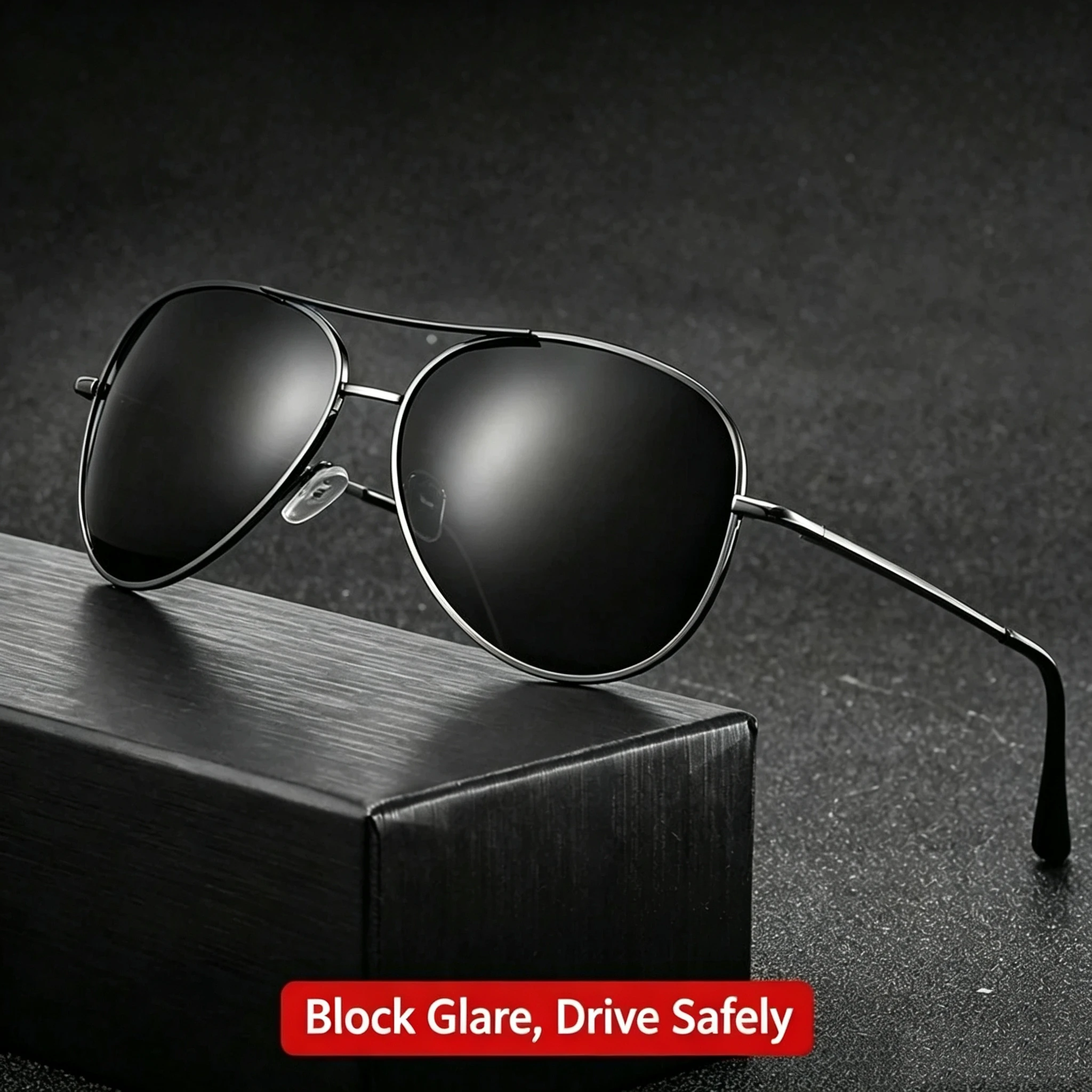 Sunglasses Aviator Polarized - Classic Big Pilot Polarized Sunglasses Men