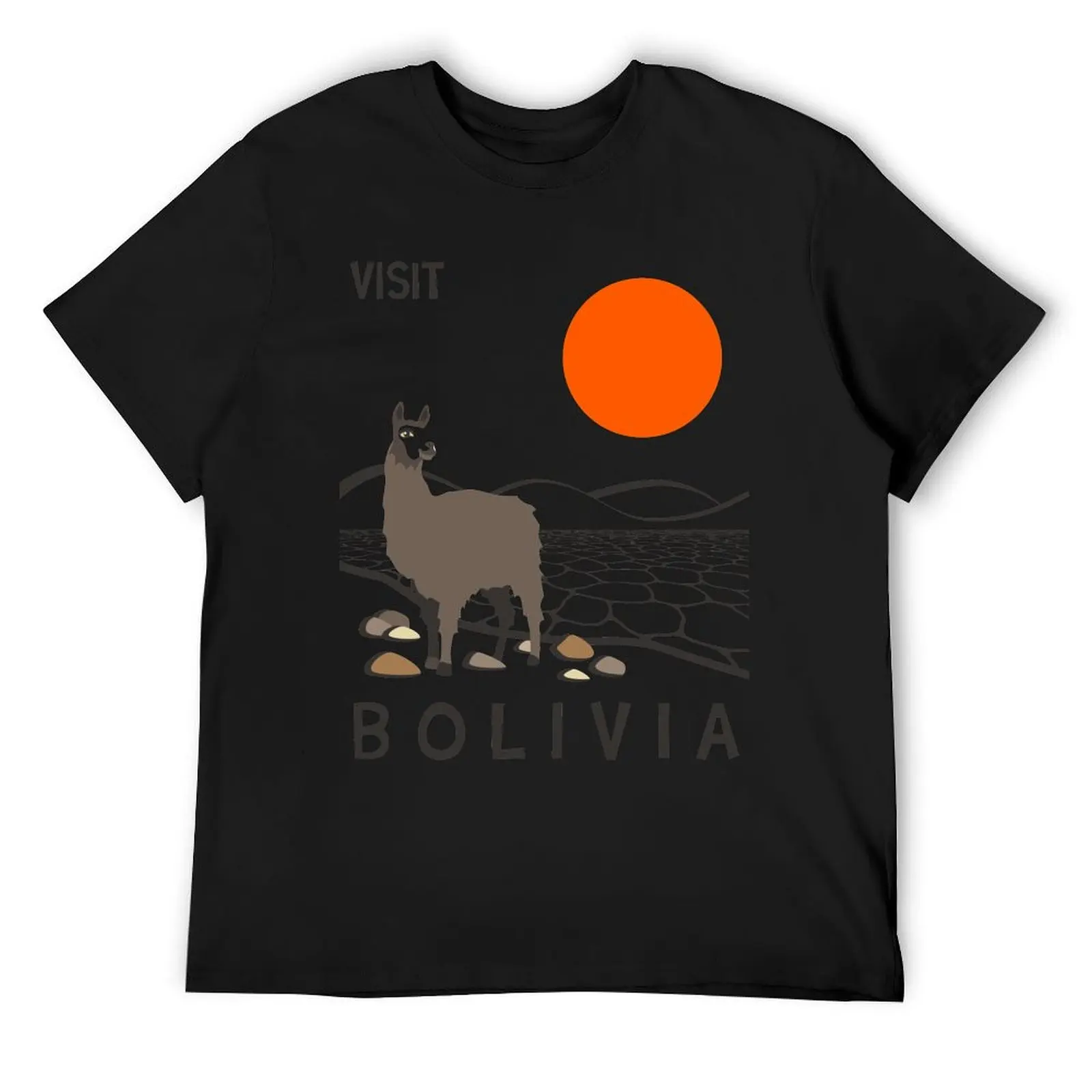 

Bolivia T-Shirt anime clothes tops new edition mens graphic t-shirts funny
