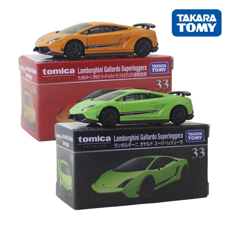 

Модель TAKARA TOMY TOMICA TP33 Lamborghini Gallardo из сплава, Детская Коллекция декоративных игрушек, для детских праздничных подарков