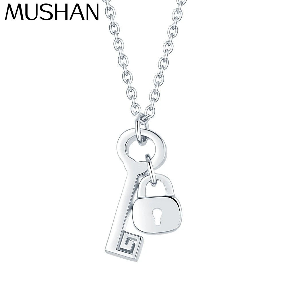 MuShan Jewelry 925 Sterling Silver Necklace Pendant Chain HCD Gemstones Jewelry Statement Jewelry Women Necklaces Jewelry