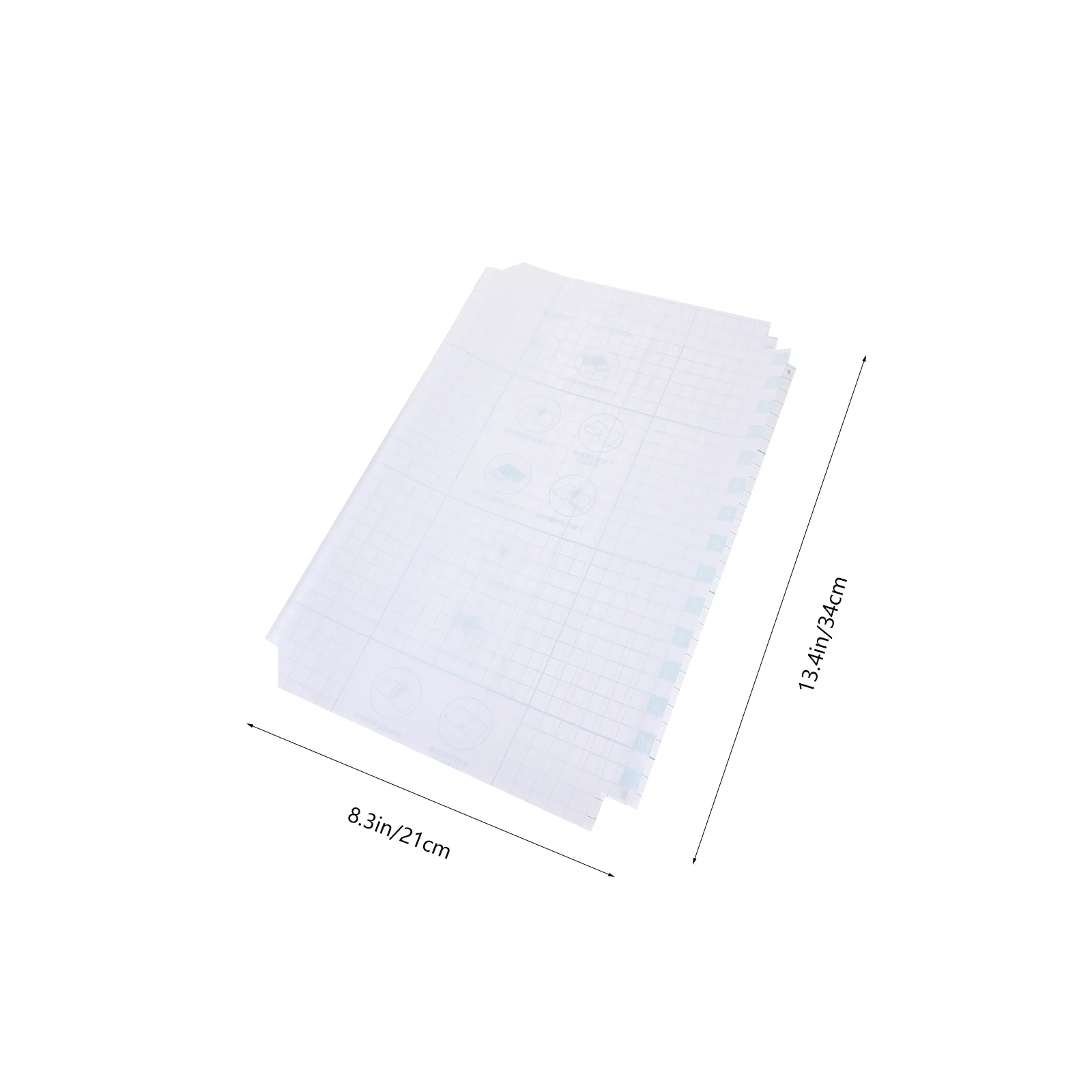 Book Protector Cover Clear Design Sleeve Protection for Covers Hardcover Books Plastic