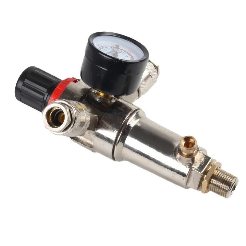 

Air compressor, air pump accessories, oil-water separator, air pressure regulating filter with water discharge valve, screw with