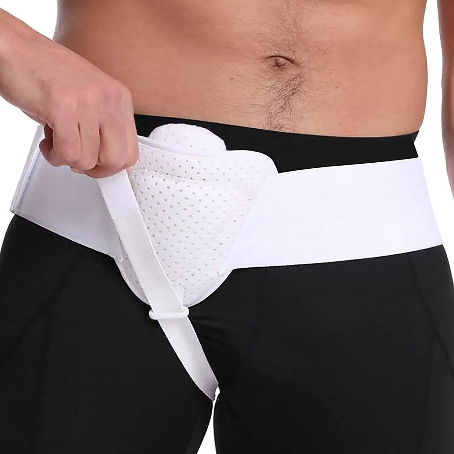 Adult inguinal support with small intestinal gas gas with abdomen oblique hernia ditch hernia air pocket