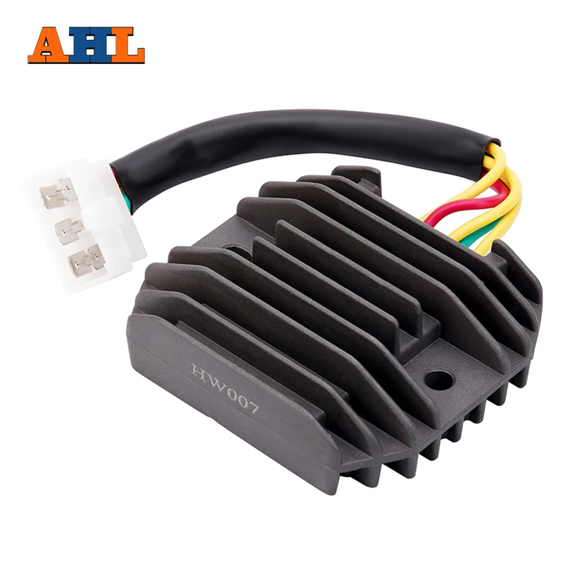 

AHL Motorcycle Voltage Regulator Rectifier For Yamaha Virago XV125 XV250 XV400 XV 125 250 400 TDM850 Replacement