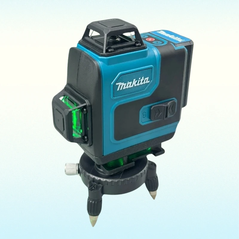 Imagem -03 - Makita Original de Alta Precisão 16 Linhas 360 Horizontal Vertical Nível Cruzado Luz Verde Laser de Alta Precisão Montado na Parede