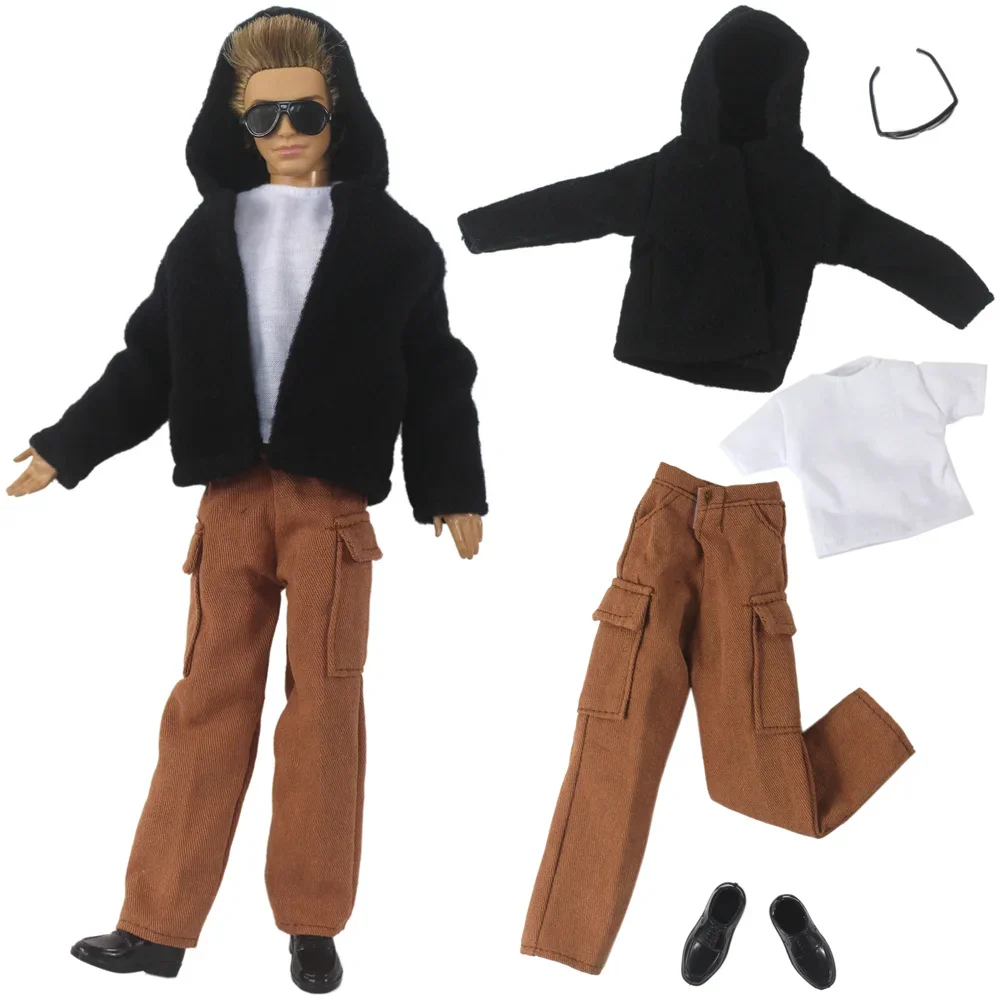 1 Set Doll Clothes Denim Clothing Outfit for 12 inch Ken Doll Many Style for Choice