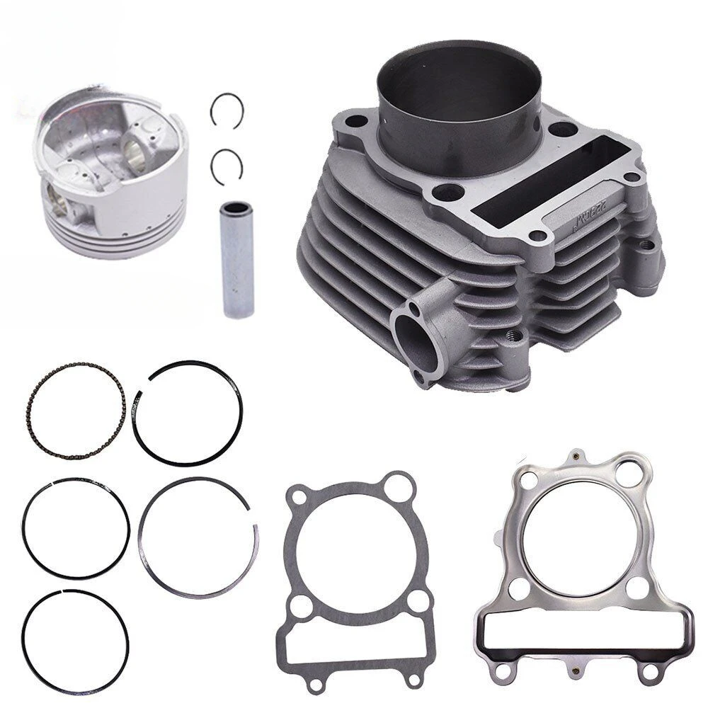 Motorcycle Cylinder Piston Kit for Yamaha Moto-4 250 YFM250 YTM225 YTM225DX 1983-1985 YTM225DR 1985-1986 Moto Engine Accessories