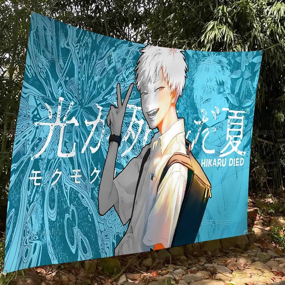 Anime The Summer Hikaru Died Large Size Shop Art Promotion Advertising Booth Flag Hanging Banners
