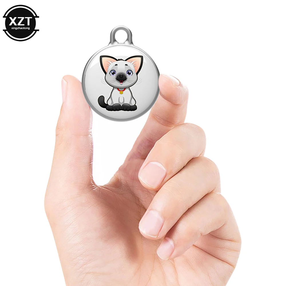 Portable GPS Tracker for Old Men Kid Pet Bluetooth-compatiable 5.0 Mobile App Tracking Smart Anti-loss Device Cat Dog Locator