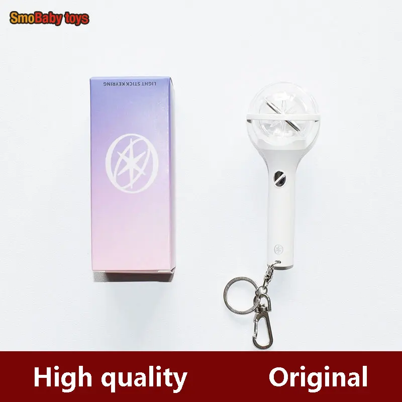 

Kpop Idols Girls Mini Light Stick Key Chains MANON SOPHIA DANIELA LARA MEGAN YOONCHAE Lights Keyrings Bag Pendants Fans Gifts