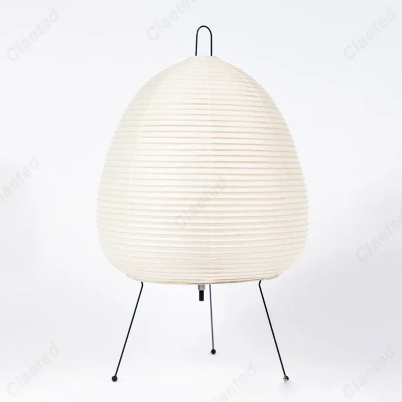 Japanese Design Akari Noguchi Yong Table Lamp Rice Paper Standing Lamp Bedroom Home Decor Study Living Room Bar Light Fixtures