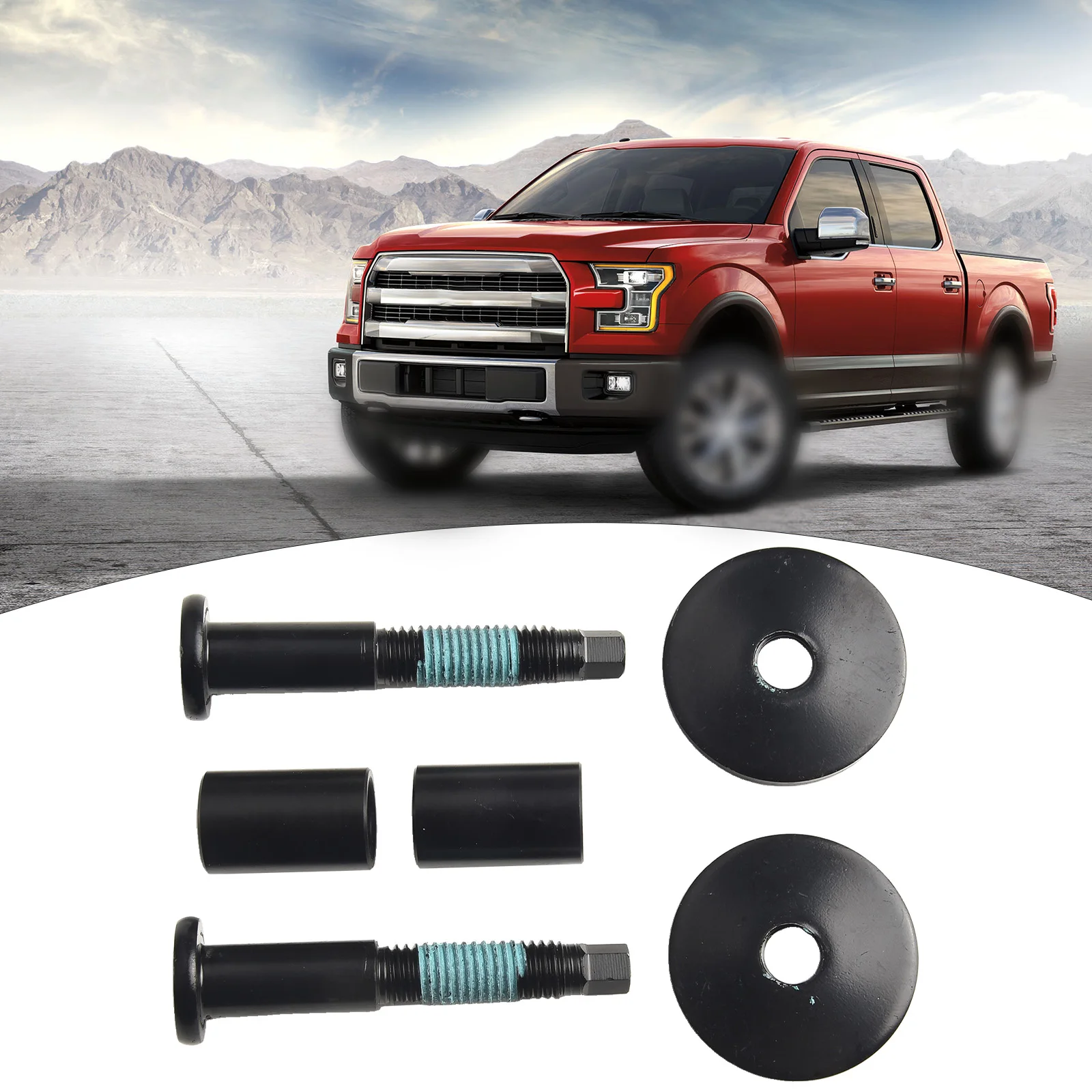 

Tailgate Latch Lever Rear Gate Lock Latch With Striker Bolt For Ford F-150 1997-2014 F-250 F-350 F-450 F-550 Super Duty 1999-16