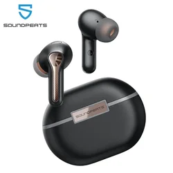 SoundPEATS Capsule 3 Pro Bluetooth 5.3 Fone de ouvido TWS True Wireless Fones de ouvido 43dB Híbrido ANC Certificado de alta resolução com código de áudio LDAC