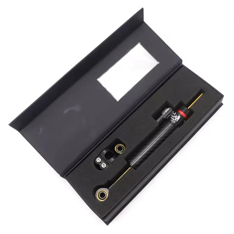 Universal DIMOTIV Matris Adjustable Steering Damper for Kawasaki Ninja 400 300 250 Honda CB650F Yamaha R1 YZF-R3 R25 Tracer view 4