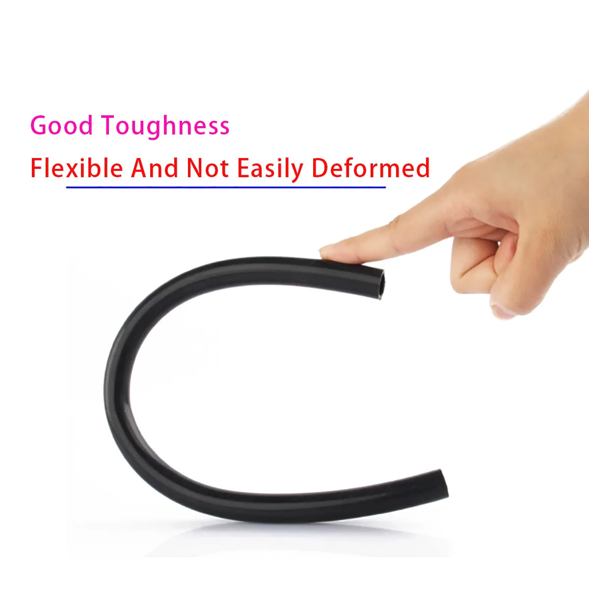 Black Silicone Hose 0.5 2 3 4 5 6 7 8 10 12 14 16 18 20 25mm Flexible Rubber Hose