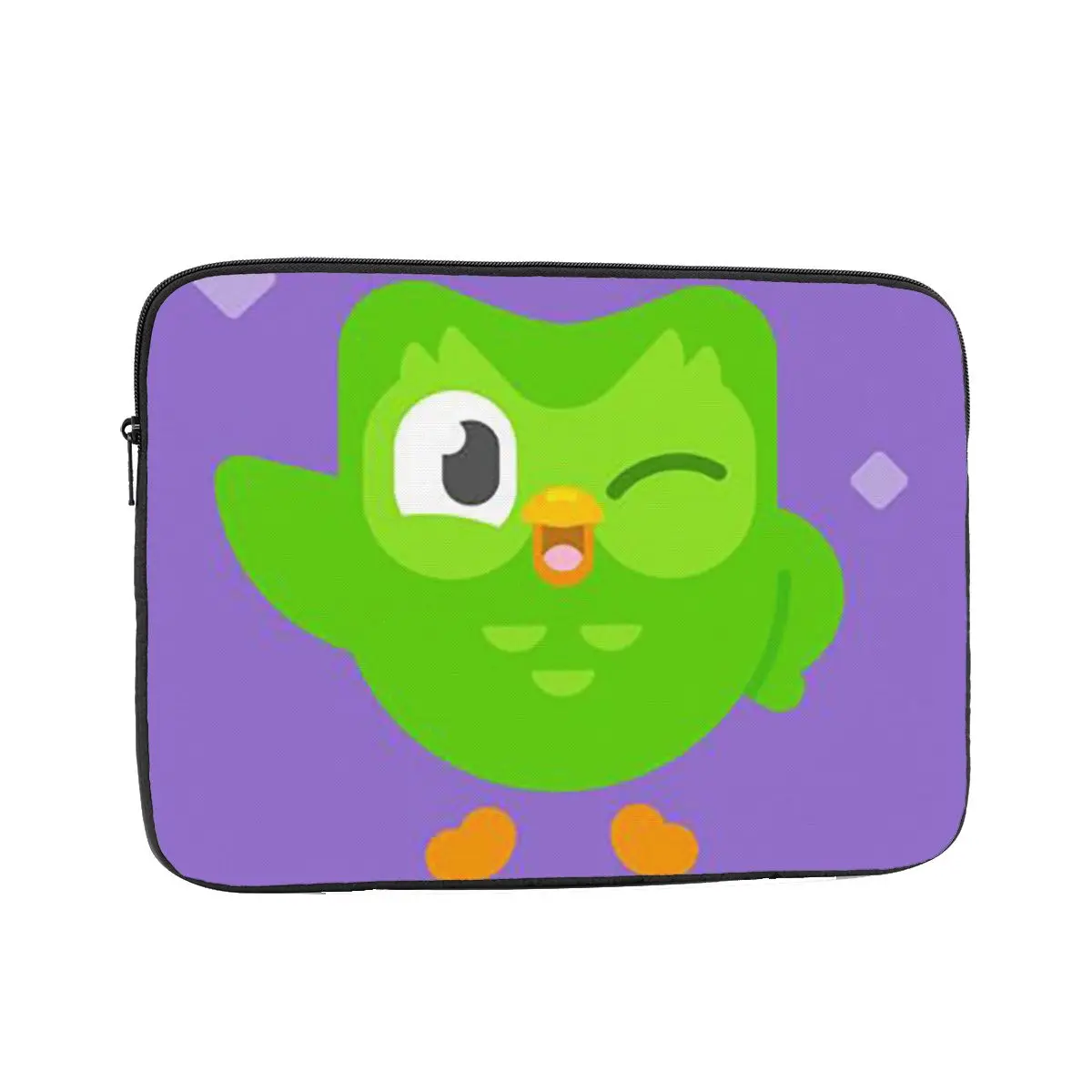 Duolingo Owl Duo Notebook Laptop Bag Case Pouch 10 12 13 15 17 Inch Notebook Sleeve Cover Bag Tablet Shockproof Case Bag