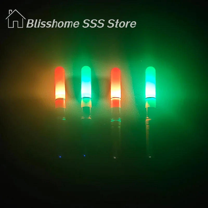 【S】Night Fishing Luminous Float Battery Operated LED Electric Float Light Fishing - Essential Angling Gear For Freshwater