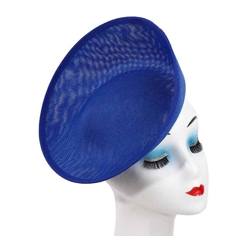 Round Saucer Sinamay Inspired Percher Hat Fascinator  display picture 1