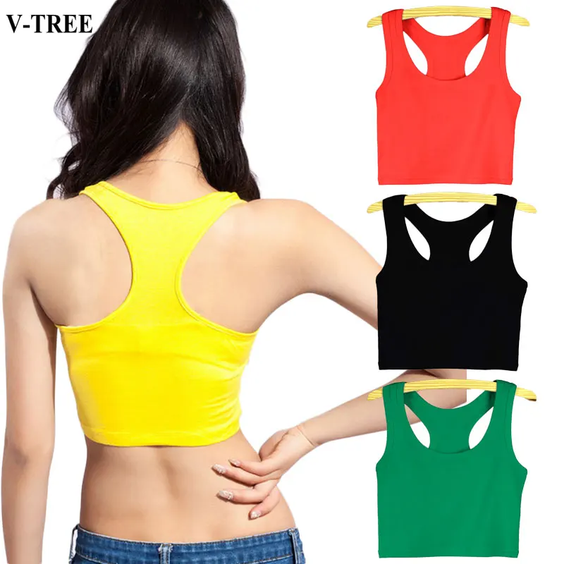 Girls Tank Tops Yoga Sport Vest For Women Cotton Girl Underwear Summer Young Teens In Lingerie Undergarments Undershirts