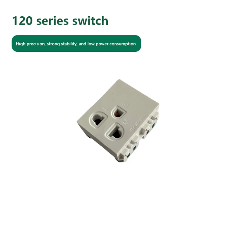 

Three-hole Socket Thai Standard Vietnamese Standard Socket 118 120 86 Type Wall Socket