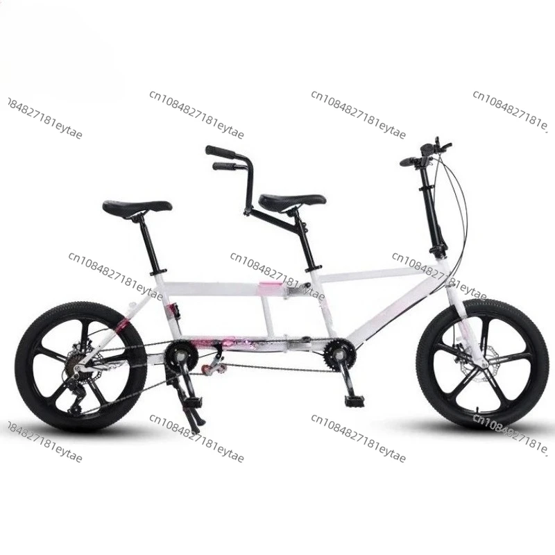 

Suitable for Romantic Double Bike 26 inch Aluminum Frame Double Bike