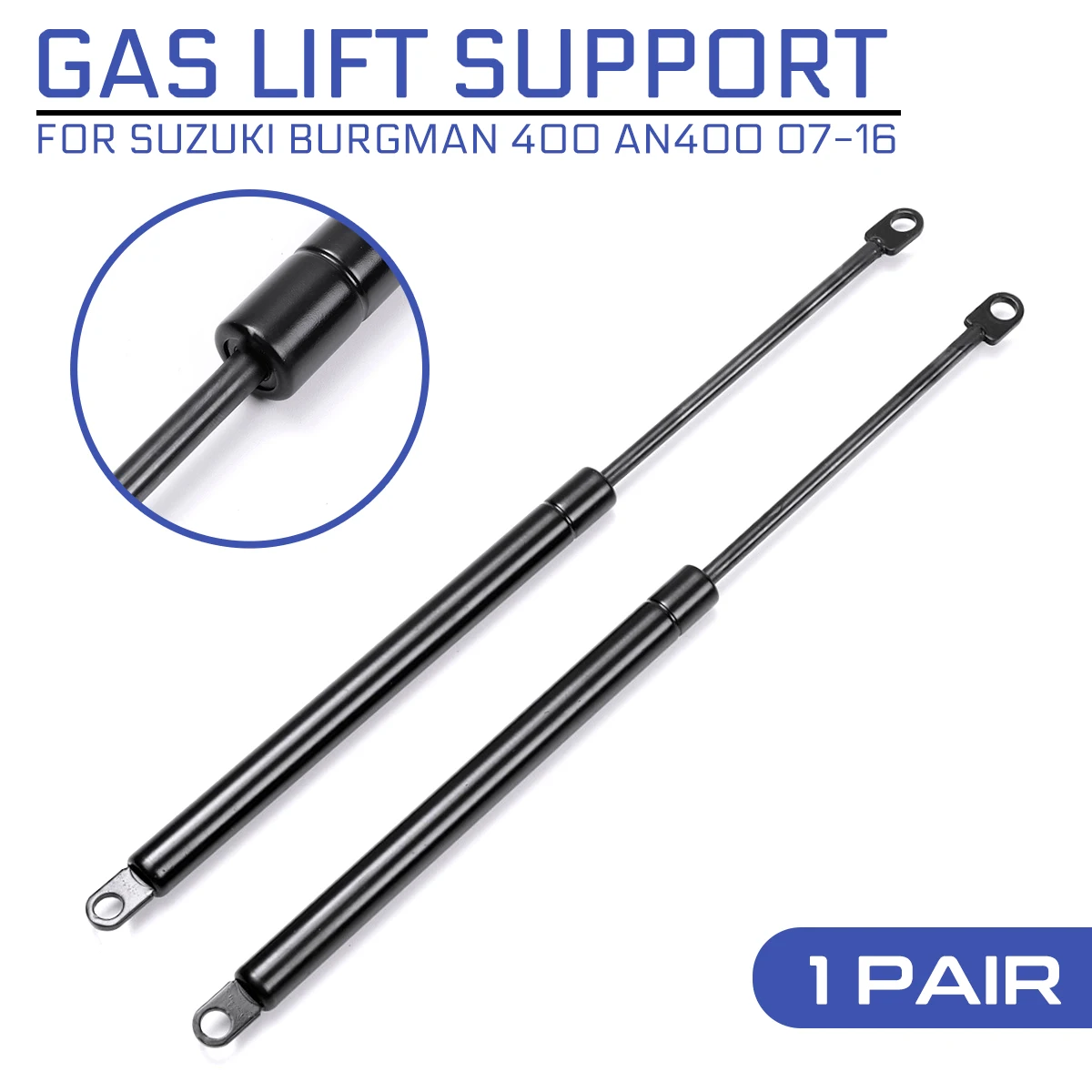 Motorcycle Scooter Seat Adjust Adjuster Shock Lift Strut Bar For SUZUKI Burgman 400 AN400 2007 - 2016 Support Props Rod Arm Gas