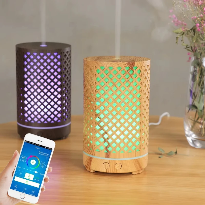 Smart Wifi Home Appliances Essential Cold Mist Air Humidifier Essential Aromatherapy Oil Diffuser