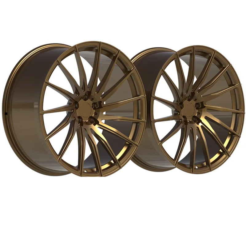 

Bright Bronze Customized Forged Aluminum Alloy Rim Car Wheels Concave 5x112 18 Inch for Audi A5 (2007-2023)