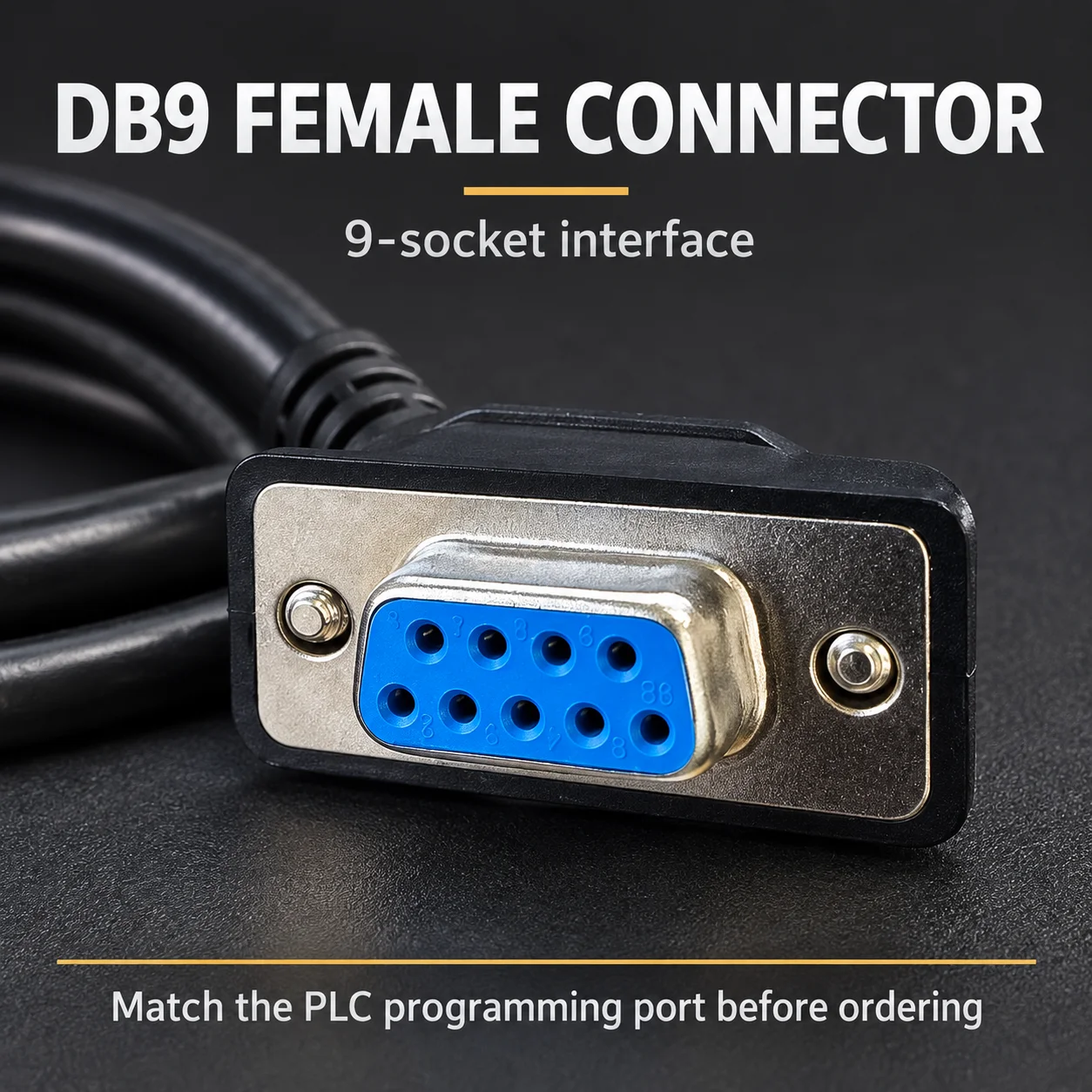 USB-1747-CP3 PLC Programming Cable for Allen-Bradley SLC 5/03 5/04 5/05 3M Enhanced USB to RS232 Adapter