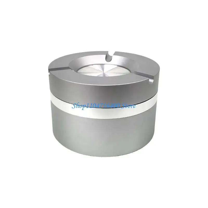 

y1gd (1 Piece)360° stainless steel twist-lock ashtray Smokeless Design, Portable Outdoor Indoor Use for Cigarettes, Control for