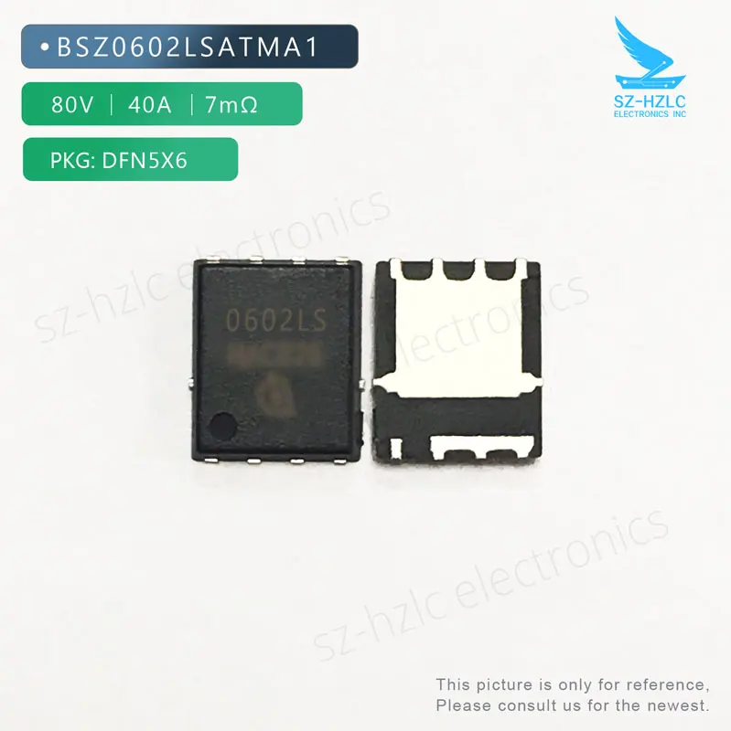 BSZ0602LSATMA1 80V 40A 7mΩ 0602LS Nmos