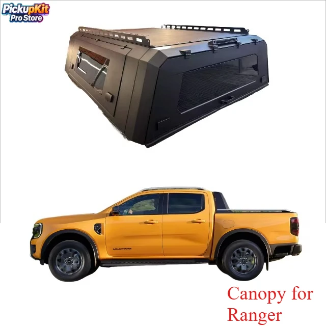

Aluminum Hardtop Locking Canopy for Ranger 4x4 PX MkIII 5ft SuperCrew Bed Offroad Camper Shell