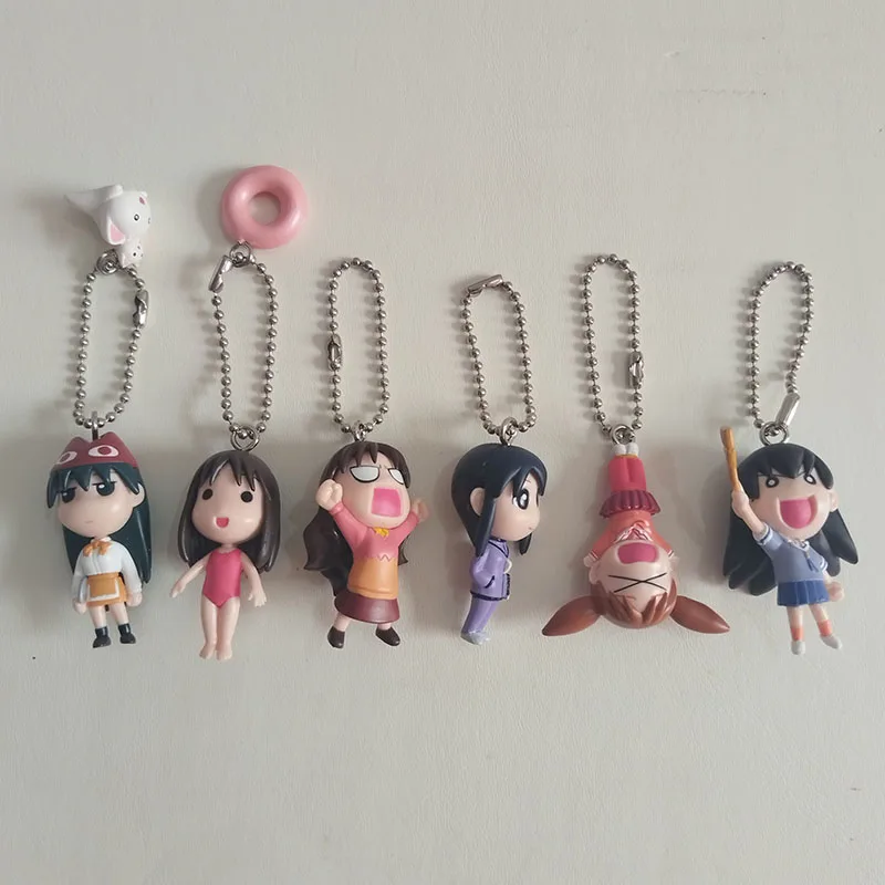 Azumanga Daioh edición japonesa figura de acción Anime figura encantadora sin imprimir modelo colgantes a granel Juguetes